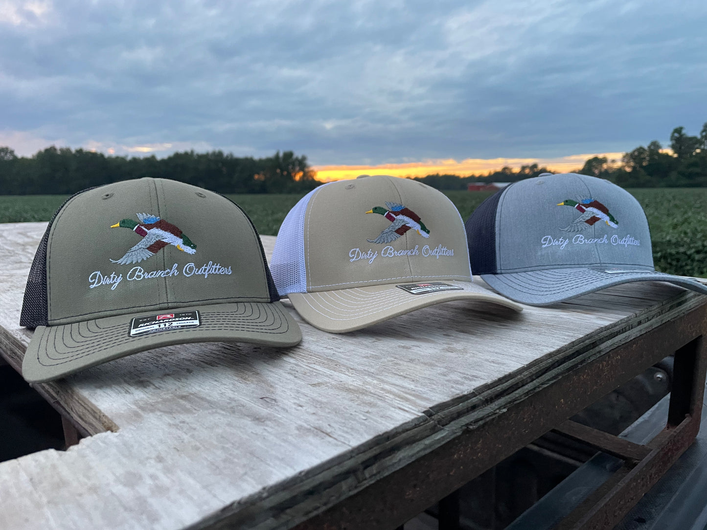Embroidered Mallard Snap Back