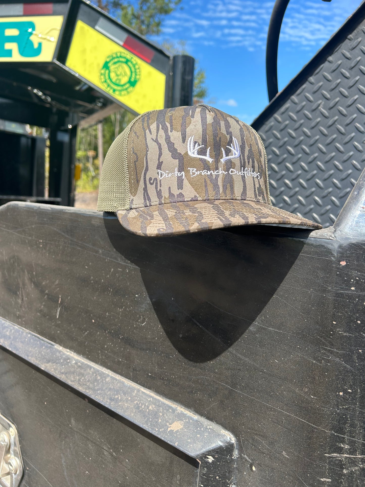 Embroidered Antler Hat