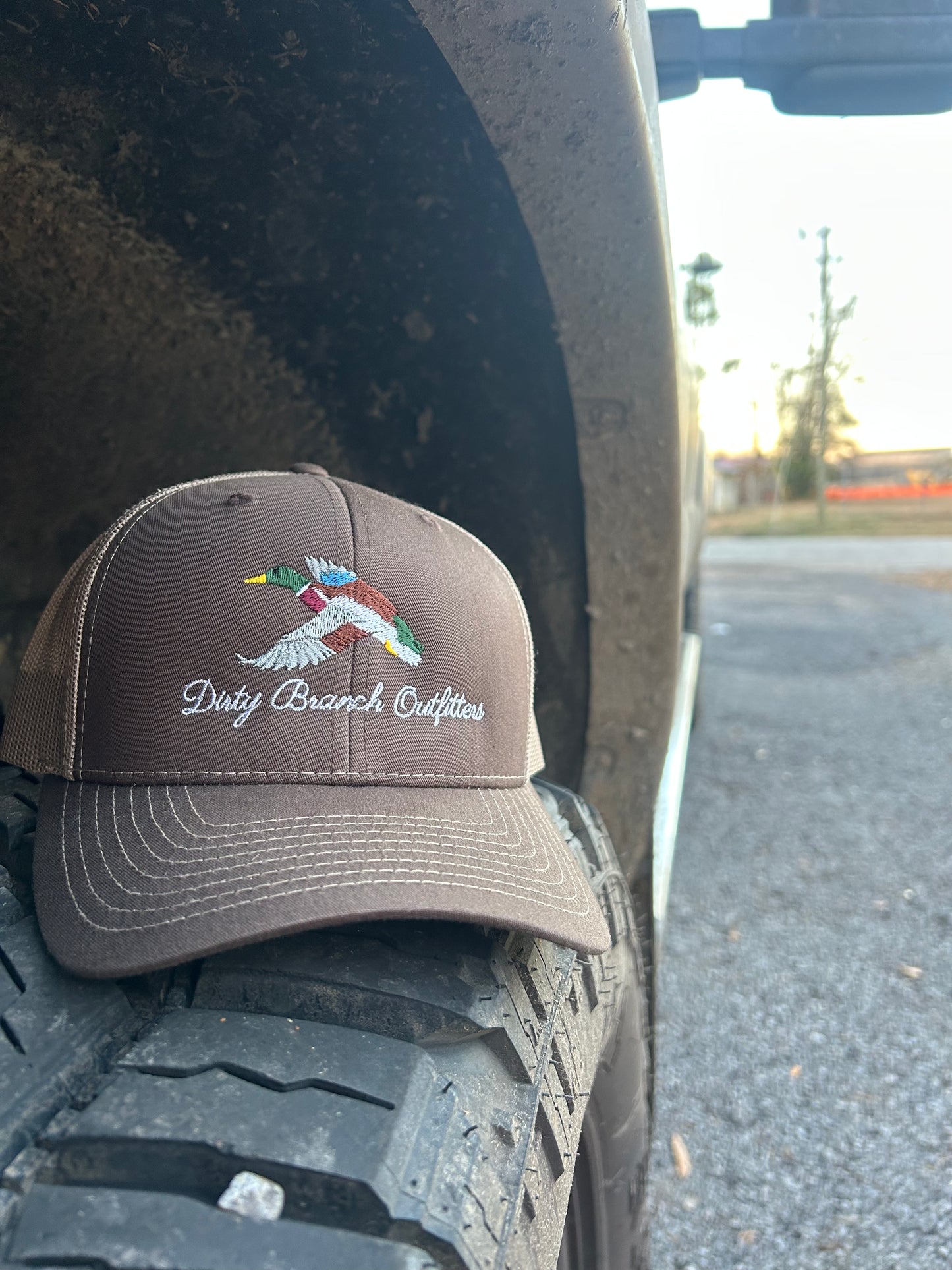 Embroidered Mallard Snap Back